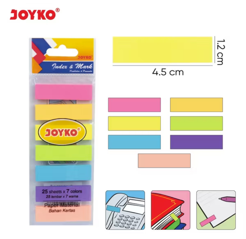 ￼Index & Mark Penanda Pembatas Joyko IM-32 Kertas