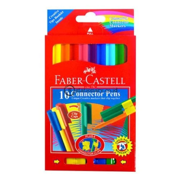 Faber Castell Spidol Connector Pen 10 Warna