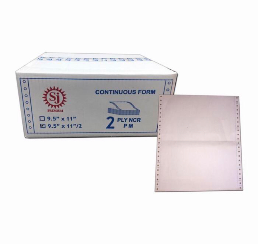 Kertas Continuous Form SJ 9.5 x 11 / 9.5 x 11.2 2 ply